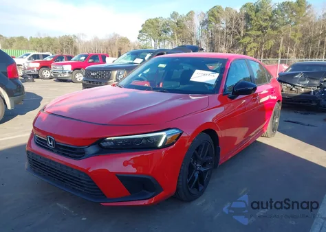 2024 Honda Civic Sport z USA, uszkodzony, nr VIN 2HGFE2F54RH591986